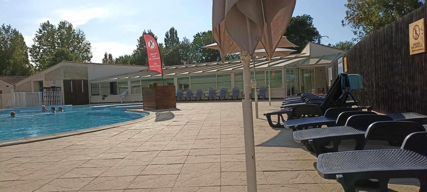 Mobilhome L'Oasis Camping Le Clos Cottet Angles  Exterior photo