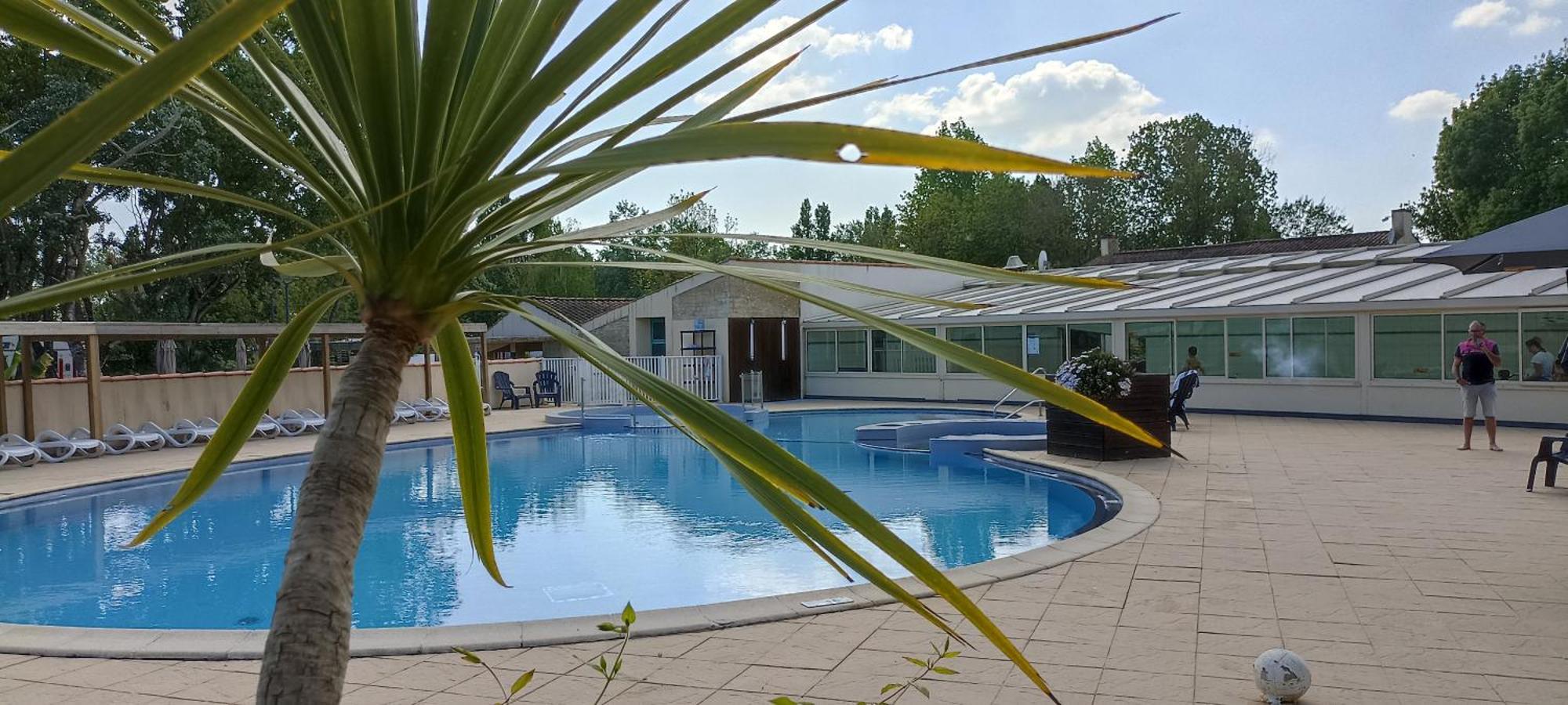 Mobilhome L'Oasis Camping Le Clos Cottet Angles  Exterior photo